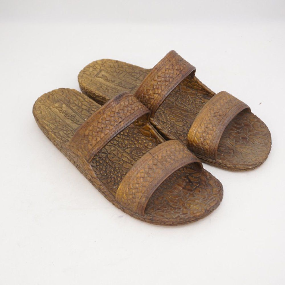 Just Speed Brown Jesus Sandals, Size L9/M8
